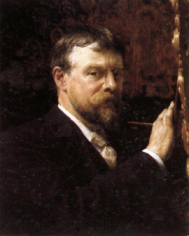 Alma-Tadema, Sir Lawrence Self-Portrait Spain oil painting art